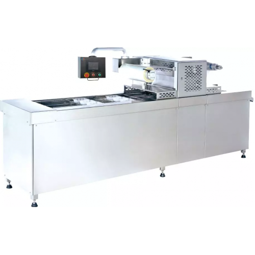 automatic thermoforming vacuum food packing machine continuous