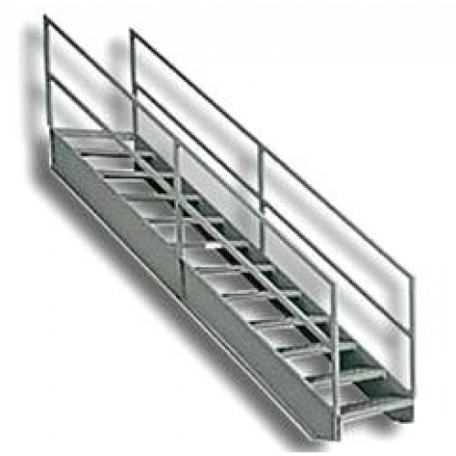 Custom Stainless Steel Stairs for Commercial Facilities